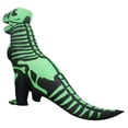 thumbnail image 3 of Disfraz inflable de dinosaurio T-rex jurásico premium halloween Toda ocasión Bk Disfraces  Talla unitalla  adulto 12+ Verde, 3 of 8