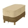 Classic Accessories Veranda Water-Resistant 38 Inch Rectangular Patio Ottoman/Side Table Cover