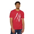 thumbnail image 3 of Effete Feline Claw Marks Scratch Unisex CVC Jersey T-Shirt, 3 of 7