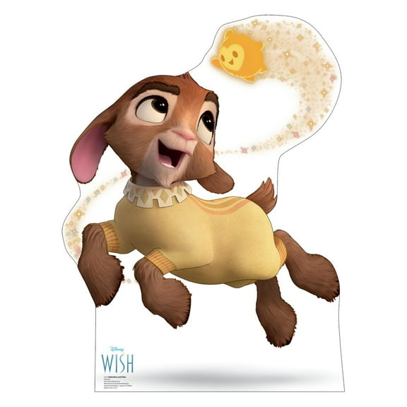 Cardboard People and Star Life Size Cardboard Cutout Standup - Disneys Wish (2023 Film)