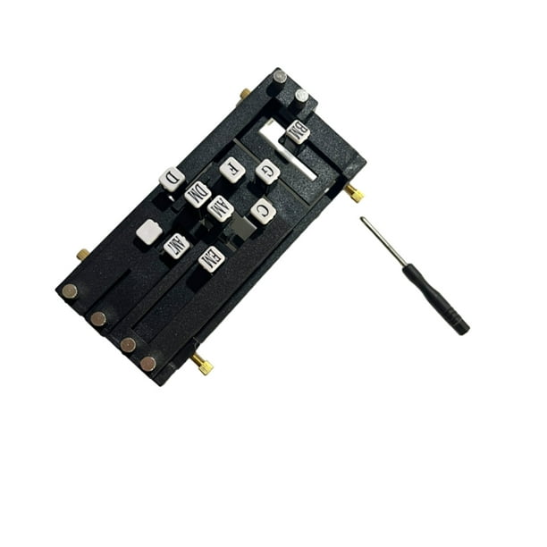 Wosthever Guitar Aid Chord Trainer Sistema de aprendizaje Principiantes Asistente de práctica esencial Type6 NO6