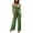 Green, variant on Women's Adorable Bodysuit Top Backless Jumpsuits Autumn Bunched Casual Bandeau Pant Jumpers and Rompers Green 6