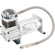 Vixen Horns Heavy Duty Onboard Air Compressor 150 PSI. Universal Replacement for Truck/Car Train Horn/Suspension/Ride/Bag kit/System. Fits All 12v Vehicles like Semi/Pickup Trucks VXC8101