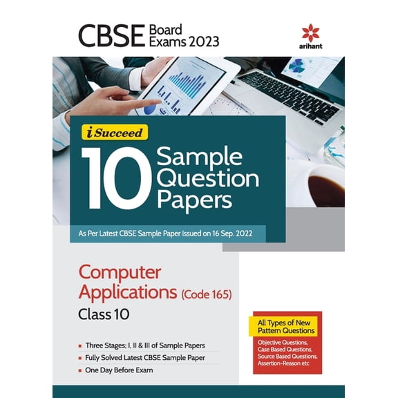 CBSE Board Exam 2023 I-Succeed 10 Sample Question Papers Computer Applications (Code 165) Class 10, (Paperback)