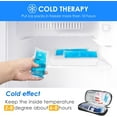 thumbnail image 5 of SUNMON Diabetes Travel Case Ice Pack Suitable for Insulin Cooler Travel Case, Gel Ice Pack Keep Medicine Cool and Stable, Reusable Ice Pack Good for Transportar Insulina（2 TSA Approved Ice Packs）, 5 of 7