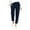 Blue, variant on BJUTIR Womens Casual Pants Comfortable Fashion Solid Color Cotton Linen Pocket Draw String Casual Cargo Pants