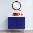 thumbnail image 3 of Pasadena Framed Mirror - Rubbed Bronze, 3 of 6