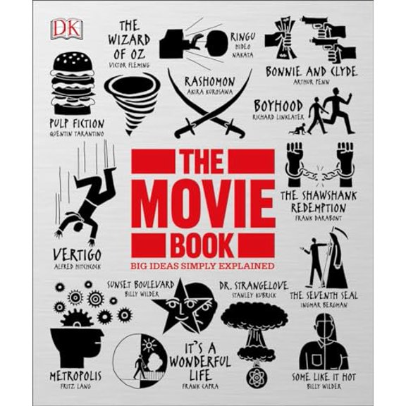 Pre-Owned The Movie Book: Big Ideas Simply Explained, 9781465437990, 1465437991, Hardcover, Illustrated edition