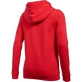 thumbnail image 7 of Under Armour Women's Hustle Fleece Hoodie , Red 600/White , 3X-Large Tall, 7 of 7