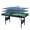 Green Felt, variant on BravSco 63.8 Inch 3-in-1 Pool Table, Ping Pong and Dining, No Assembly, Complete Accessories Set, Blue Felt