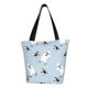 thumbnail image 1 of Fotbe Skiing penguin Bear Bolsa de Playa con Estampado, Bolsa de Hombro, Bolsa de Mano Espaciosa, Bolsa de Viaje Ligera, Bolsa de Compras Versátil, 1 of 6