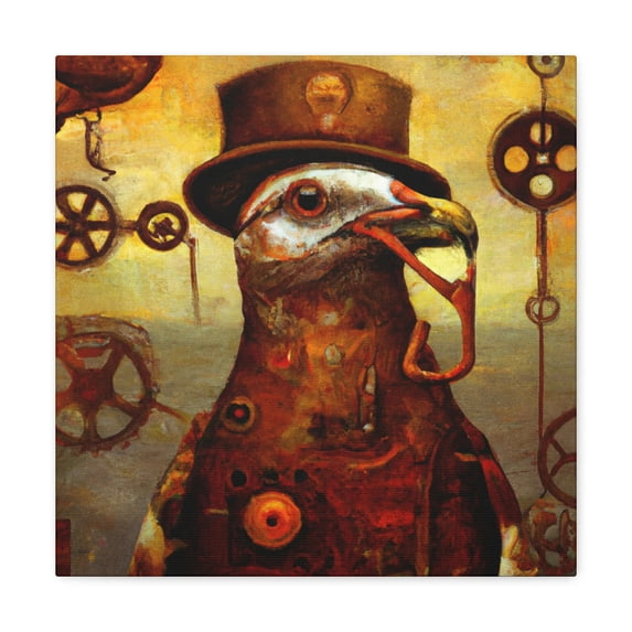 Seagulls of Steampunk - Canvas