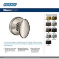 thumbnail image 2 of Bouton Siena - Noir Mat, 2 of 3