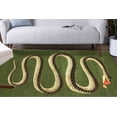 thumbnail image 2 of Green Rugs, Soft Rug, Office Decor Rug, Snake Pattern Rug, Hallway Rugs, Animal Rug, Luxury Rug, Animal Rug Step Rug, Accent Rug, Home Decor, 3.9'x5.9' - 120x180 cm, 2 of 8
