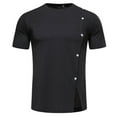 thumbnail image 2 of Dvkptbk Mode Personnalité Chemise Décontractée Slim à Manches Courtes Imprimée Col Rabattu, 2 of 4