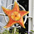 thumbnail image 3 of Adornos de decoración de pared de estrella de cristal, decoración de Navidad, decoración para hogar, decoración de pared de 12 BLESIY Colgante de pared de estrella de mar, 3 of 8