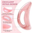 thumbnail image 3 of Herramienta de masaje Scienlodic Gua Sha con mango (resina) Herramienta de raspado Guasha más grande para masaje de espalda, cuello, cara, piernas, drenaje linfático, eliminación de celulitis, 3 of 5