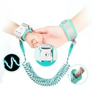 Reflective Anti Lost Wrist Link for Toddlers, 360°Rotate Night Vision Babies Anti Lost Wrist Link with Child Lock Safety Wristband