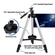 BEBANG Telescope for Adults Astronomy, 80mm Aperture Astronomical Telescope, 3 Rotatable Eyepieces Refractor Telescope with Tripod