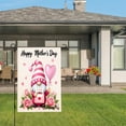 thumbnail image 3 of Amhnf Happy Mothers Day Gnome With Heart Balloon And Roses Garden Flag For Home Outdoor Garden Yard Decor 12x18 inch, 3 of 5