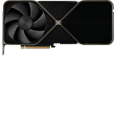 NVIDIA GeForce RTX 4090 Founders Edition Graphics Card 24GB GDDR6X - Titanium and Black