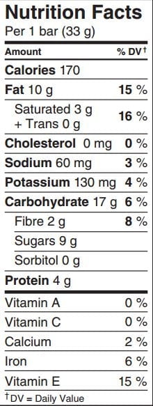Kellogg's Special K Nuts & Grain Dark Chocolate Chunks & Almonds, 165 g, 5 Chewy Bars, 5 Bars, 165g