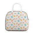 thumbnail image 3 of Insulated Lunch Bag for Women, Floral Print Oxford Fabric Lunch Box, Leakproof Thermal Cooler Tote for Work, School & Picnic, Daisy Floral Print, 3 of 5