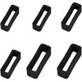 thumbnail image 1 of Silicone Watch Band Buckle, 6Pcs Watch Band Buckles, Strap Buckle Retainer, Watch Buckle, Watch Replacement Retainer Holder, 18/20/22mm, 1 of 5