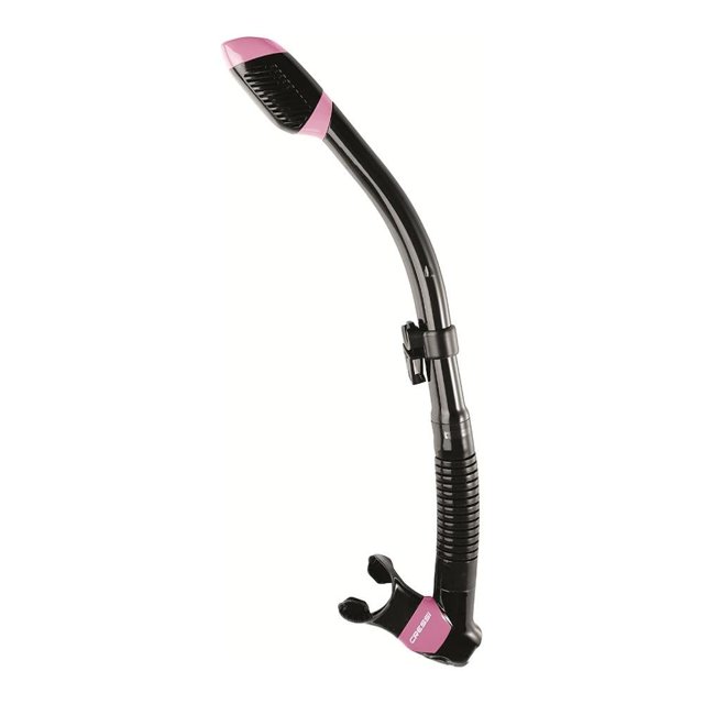 Esnorquel Cressi Supernova Dry Negro/Rosa