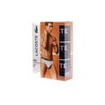 thumbnail image 3 of Lacoste Caleçons Classiques Décontractés pour Hommes 3 Pack Coton Extensible, Noir, m, 3 of 3