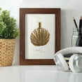 thumbnail image 6 of Gilded Toiletries II - Framed Print w/glass - Chestnut, 6 of 8