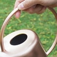 thumbnail image 5 of Decorative Copper Colored Galvanized Steel Watering Can - Easy Pour Gooseneck Spout for Indoor Watering, 5 of 6
