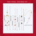thumbnail image 2 of 252Pcs DIY 6pack Rainbow Suncatcher Making Kit Chandelier Prisms Balls Pendant Hanging Ornament Jewelry Craft Kit DIY, 2 of 5