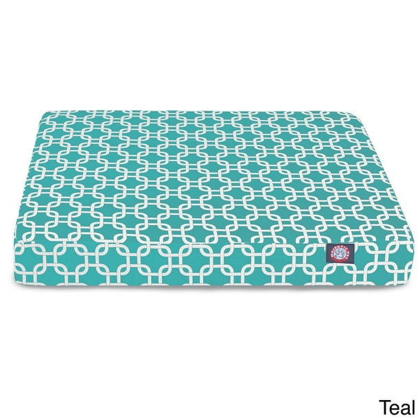 Links Medium Orthopedic Memory Foam Rectangle Dog Bed