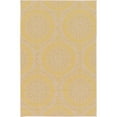 thumbnail image 1 of Unique Loom Outdoor Botanical Geometric Rug 3' 3 x 5' Rectangle Yellow/Beige, 1 of 2