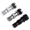 thumbnail image 5 of JUNTEX 4pcs Bolt-in Steel Car Tubeless Wheel Tire Valve Stem Cap Hex Inner Tube Valve, 5 of 11