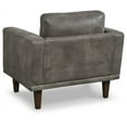 thumbnail image 5 of Signature Design by Ashley Contemporary Arroyo Chair Faux Leather Smoke, 5 of 5