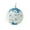 Blue, variant on Christmas Tree Decorations, Fabric Covered 3.15" Blue & White Christmas Ball Ornaments, Hanging Tree Pendants for Holiday, Wedding & Party Decor – 80mm Colorful Hanging Decorations