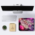 thumbnail image 3 of Mandala Flowers Mouse Pads, Colorful Vintage Pattern Floarl Mouse Pad,Anti-Slip Rubber Base Mouse Mat for PC Laptop Office Home Work, 3 of 6