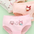 thumbnail image 5 of Yindaity Girls Underwear Soft Cotton Tagless Panties for Toddlers' & Little Kids' Comfort,Breathable Briefs(Light Pink,12-18 Years), 5 of 5