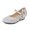Silver, variant on SGMVNU Girls Glittler Sandals Low Heel Elegant Mary Jane Dress Sandal Wedding Party Flower Girl Dress Shoes for Little/Big Kids Pink Size 5.5-6 Years