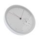 thumbnail image 4 of Reloj de pared con termómetro, superficie blanca, estilo nórdico, reloj de pared multifuncional, reloj de pared para el hogar, valor excepcional, 4 of 8