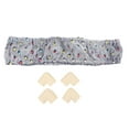 thumbnail image 2 of Tufting Frame Cover, Rug Hooking Frame Cover Punch Needle Frame, Elastic Band Punch Needle Gripper Strip Flannel Cover, Gripper Strip Frame for Cross Stitch Embroidery Hoop 40x40cm, 2 of 7