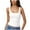 White, variant on Youyipin Womens Tops Padded Square Neck Tank Tops Summer Double Layer Basic Sleeveless Tank Shirts Tank Top For Women