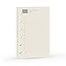 thumbnail image 3 of A7 Planner Refill, A7 Agenda Refill Daily Plan for Filofax,6 Hole100gsm, Time Table Notebook Insert Paper for 6 Rings Binder, 484 x 323, Harphia, 3 of 4