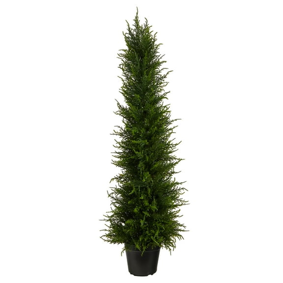 Nearly Natural 3.5ft. Cypress Artificial Tree UV Resistant (Indoor/Outdoor)