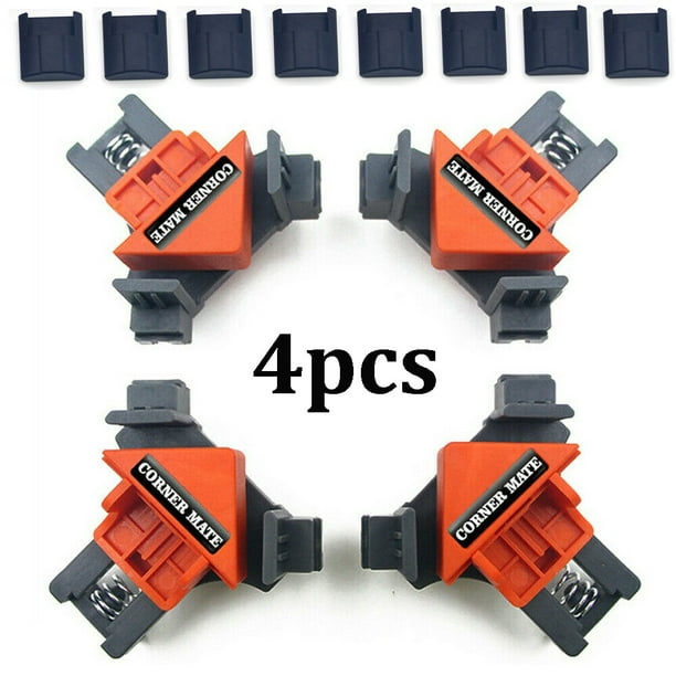 Right Angle Clamp 4PCS 3'' + 4PCS 4'' 90 Degree Positioning