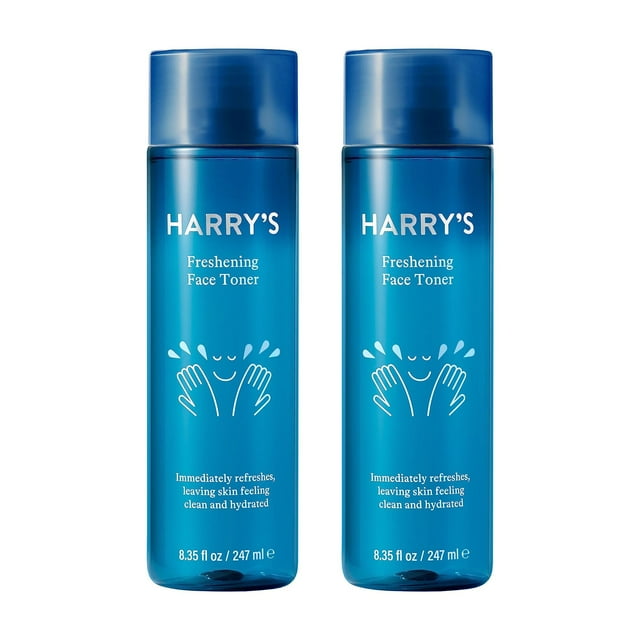 Tónico facial Harry's Freshening para piel fresca, 250 ml, paquete de 2