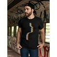 thumbnail image 2 of Vintage Human Silhouette T-Shirt Men -Image by Shutterstock, Male 3X-Large, 2 of 4