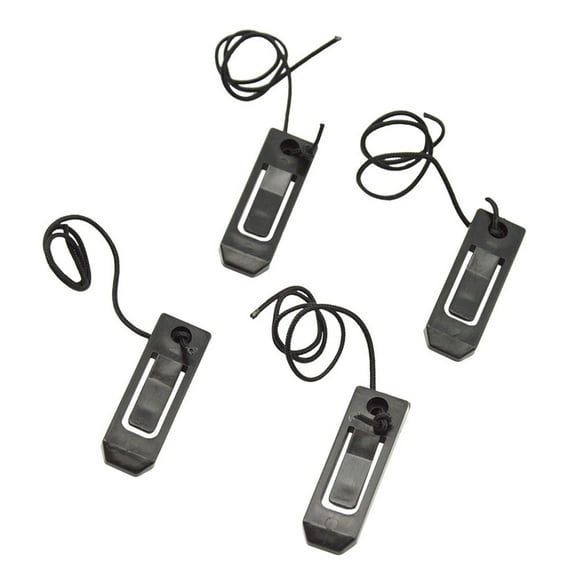 AREALER 4 PCS Split Surfer Paddle Board Fin Clip Water Separator Water Ski Board Fish Fin Clip Buckle Paddleboard Surfboard Tail Clip